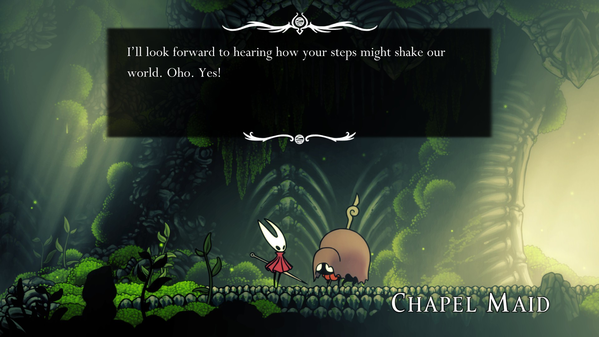 Chapel Maid second encounter scene 9